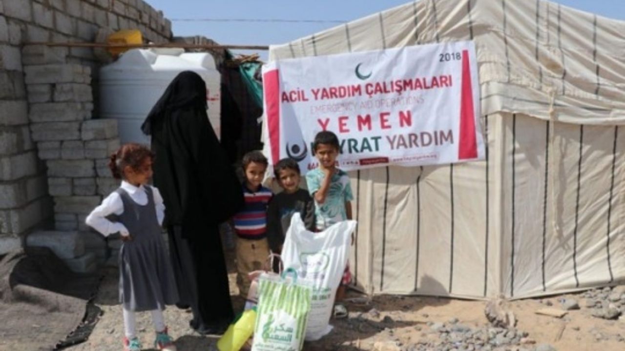 'Yemen' İçin İnsani Yardımı Kampanyası Sürüyor