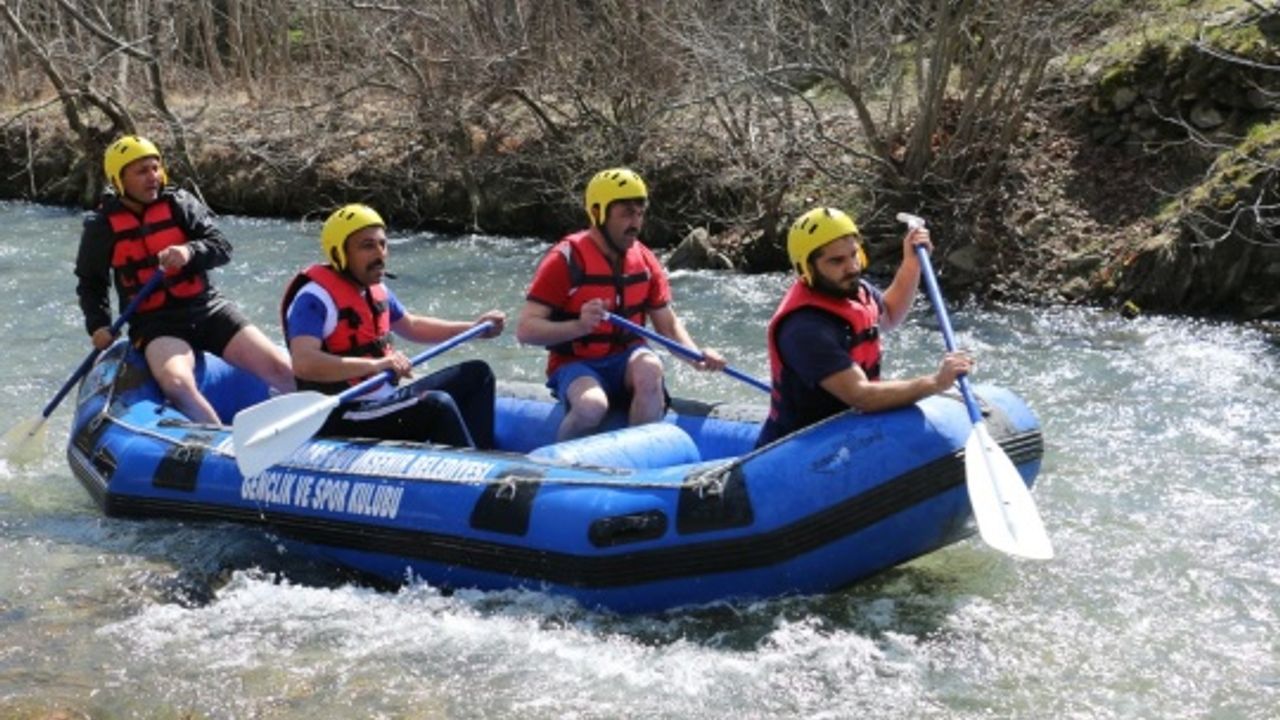 Kahramanmaraş'ta rafting sevinci 