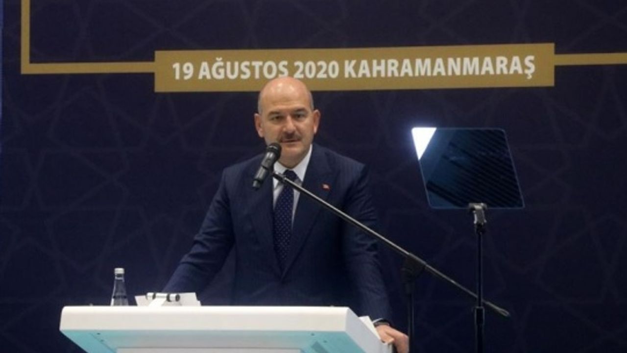 İçişleri Bakanı Süleyman Soylu, Kahramanmaraş’ta