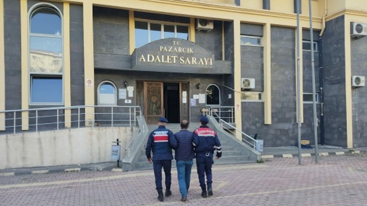 Pazarcık'ta kablo hırsızlığı şüphelisi yakalandı