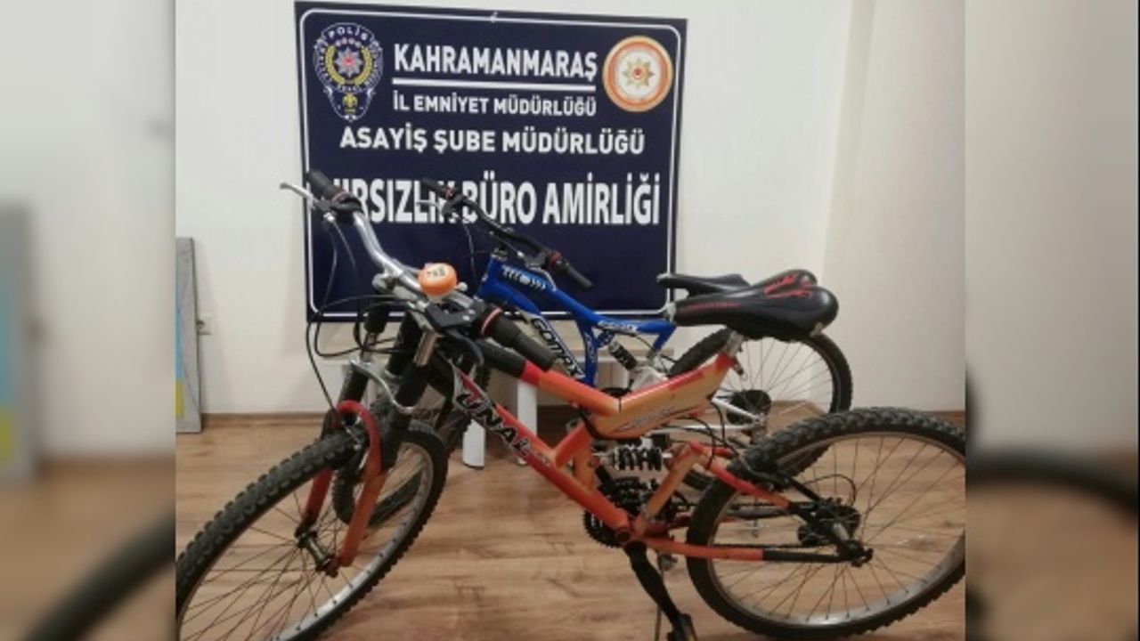 Bisiklet çalan iki şüpheli tutuklandı