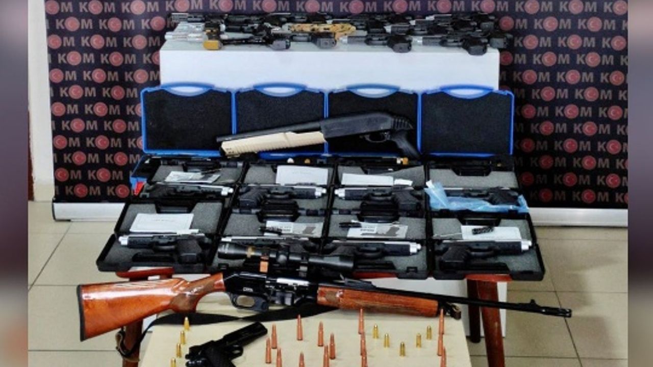 Elbistan’da Kaçak Silah Operasyonu