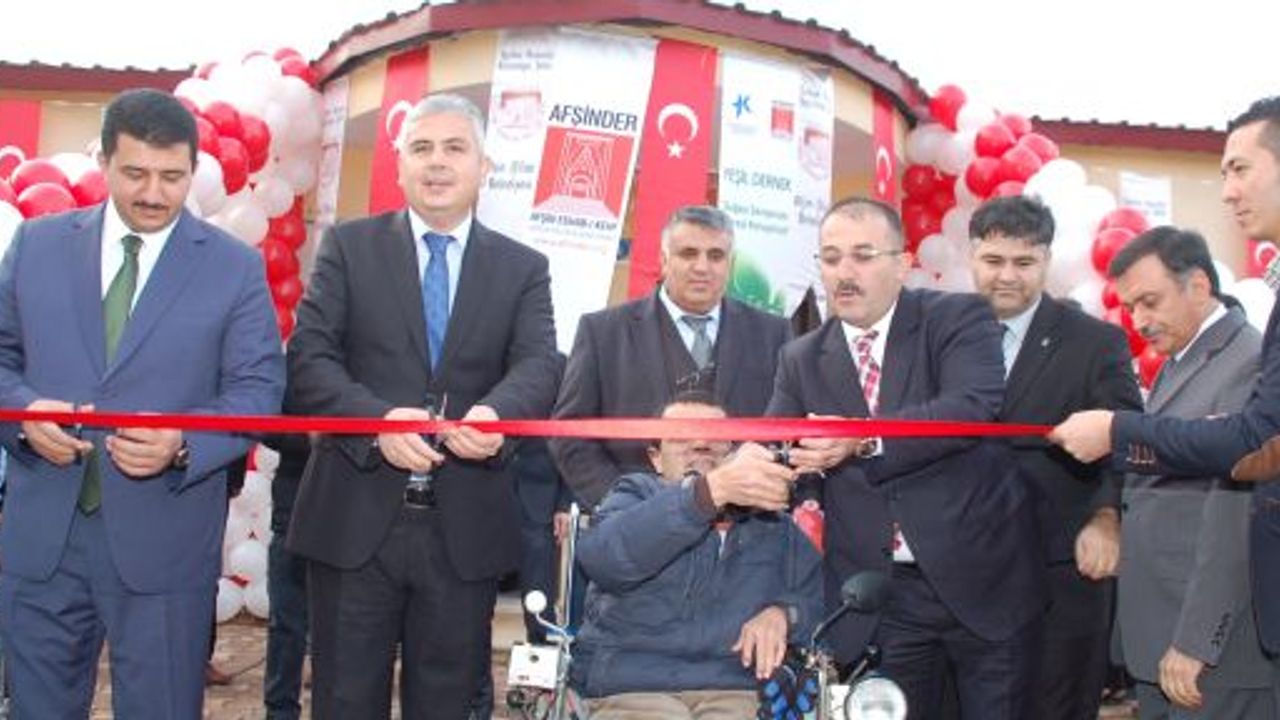 Afşin Belediyesi Engelliler Eğitim ve Kültür Merkezi Açıldı