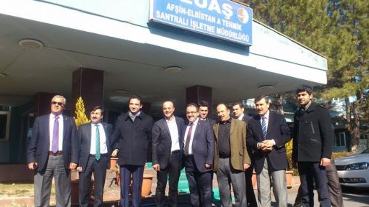 AK Parti Belediye Başkan Adayı Güven’den Santrallere Ziyaret