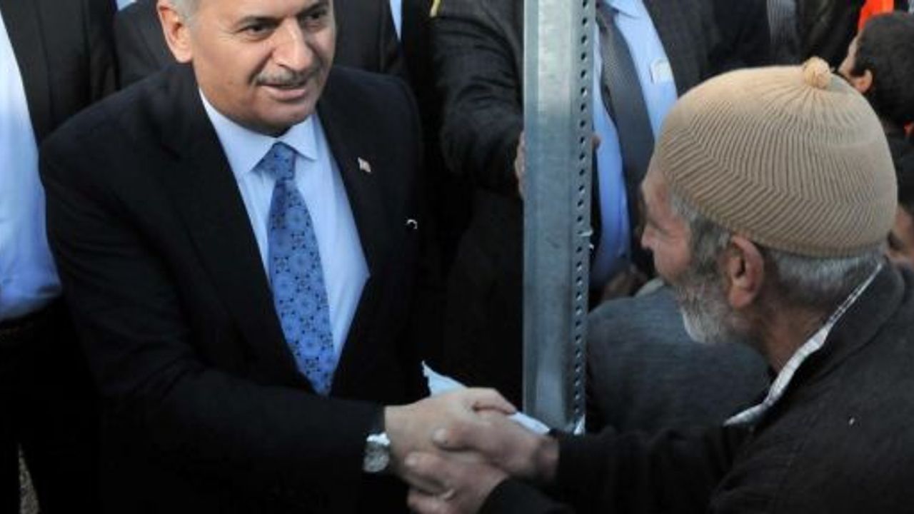 Bakan Yıldırım, Göksun Tünelleri ve Viyadükleri temel atma töreninde 