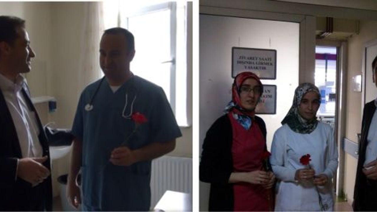 Eken, Sağlık Çalışanlarının 14 Mart Tıp Bayramını Kutladı