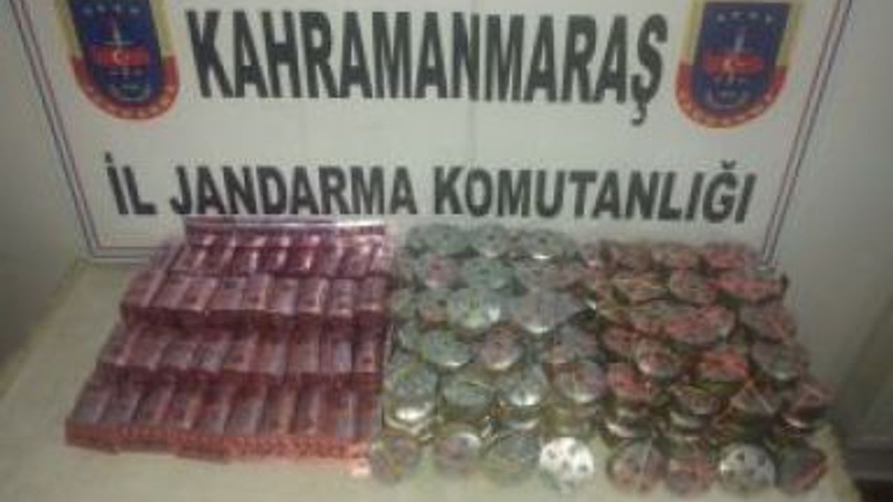  Kahramanmaraş'ta 14 Bin 200 Adet Uyarıcı Hap Ele Geçirildi