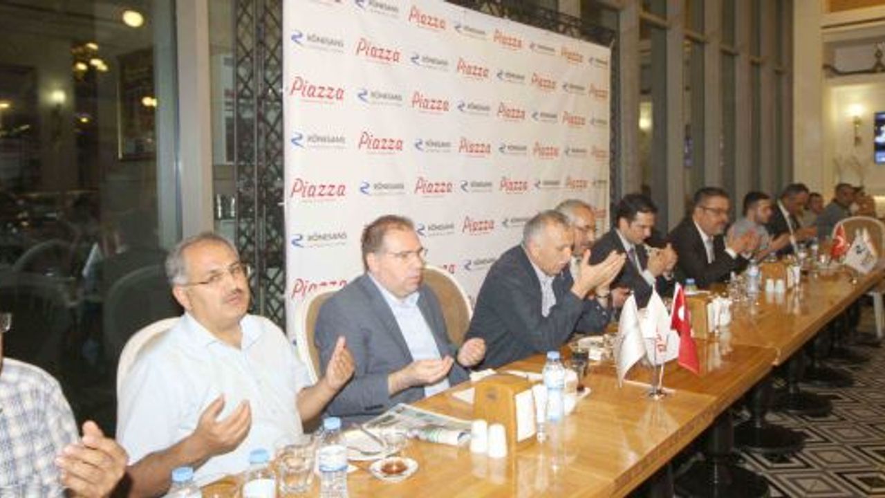  Kent Protokolü Ve Basın Piazza’nın İftarında Bir Araya Geldi