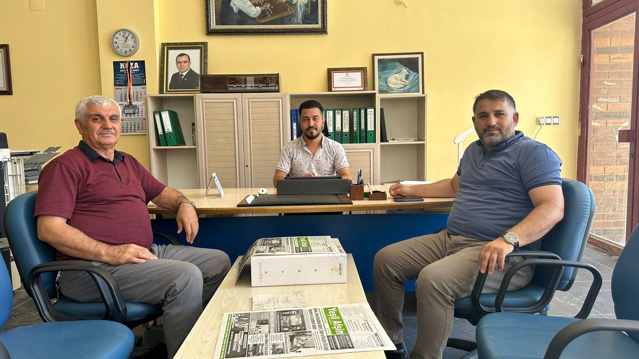 Başkan Karabulut’tan Gazetemize Ziyaret