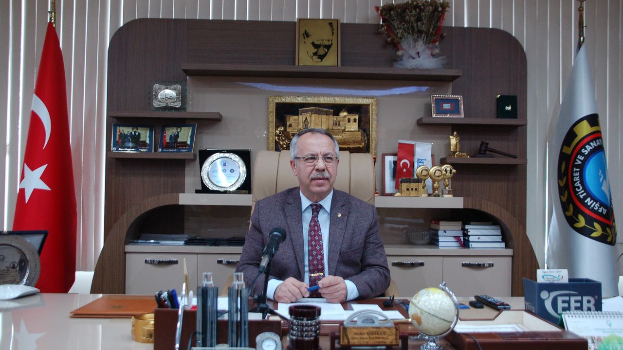 Afşin TSO Başkanı Can, mücbir sebep süresinin uzatılmasını istedi!