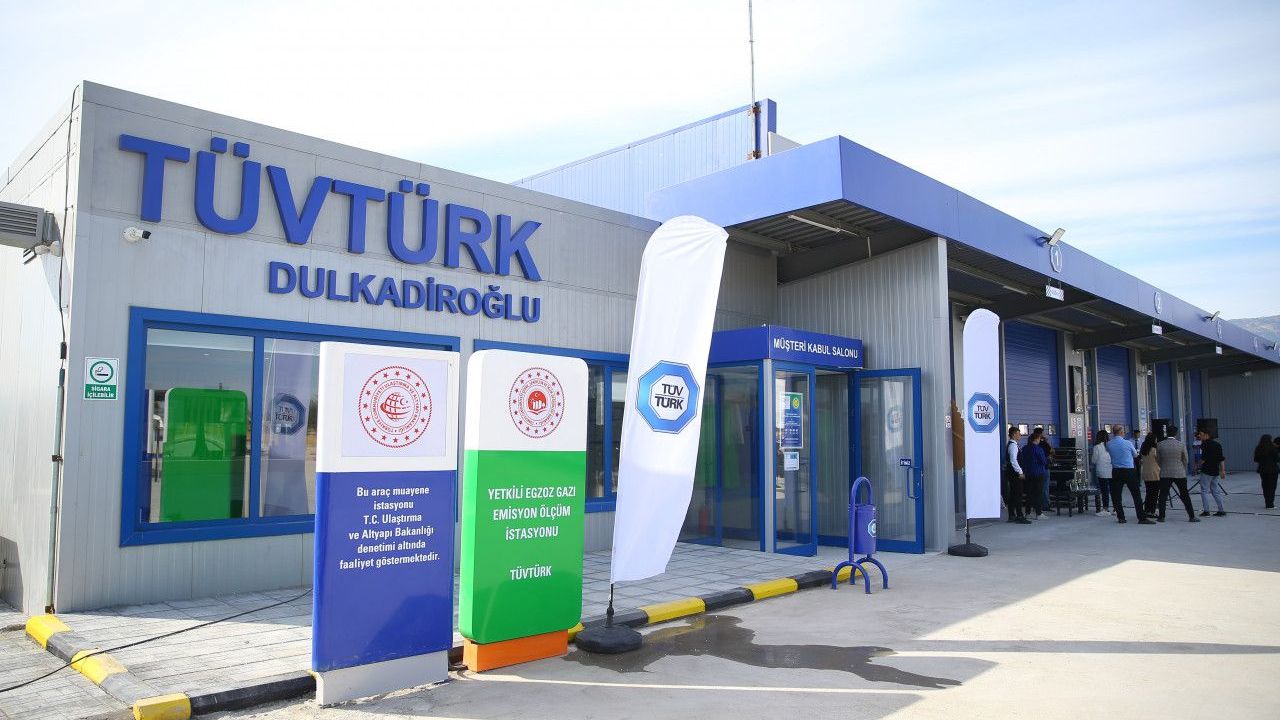 TÜVTÜRK Kahramanmaraş Dulkadiroğlu’nda Yeni İstasyonunu Hizmete Açtı