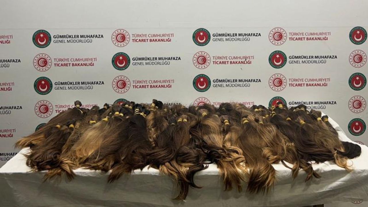 Gümrükte 1,3 Milyon Lira Değerinde Kaçak İnsan Saçı Ele Geçirildi