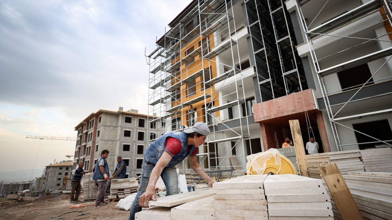 Kahramanmaraş'ta 6 bin 995 konutun inşa sürüyor