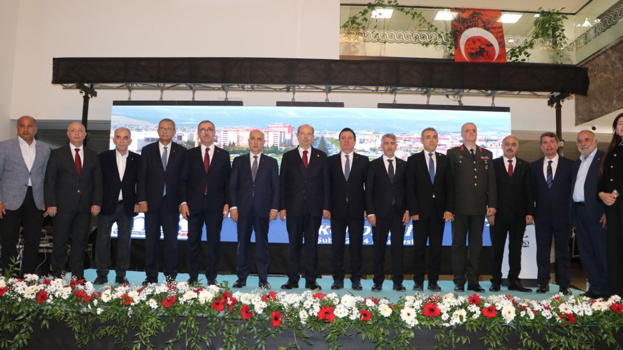 KKTC Cumhurbaşkanı Tatar, Kahramanmaraş'ta iş insanlarıyla bir araya geldi