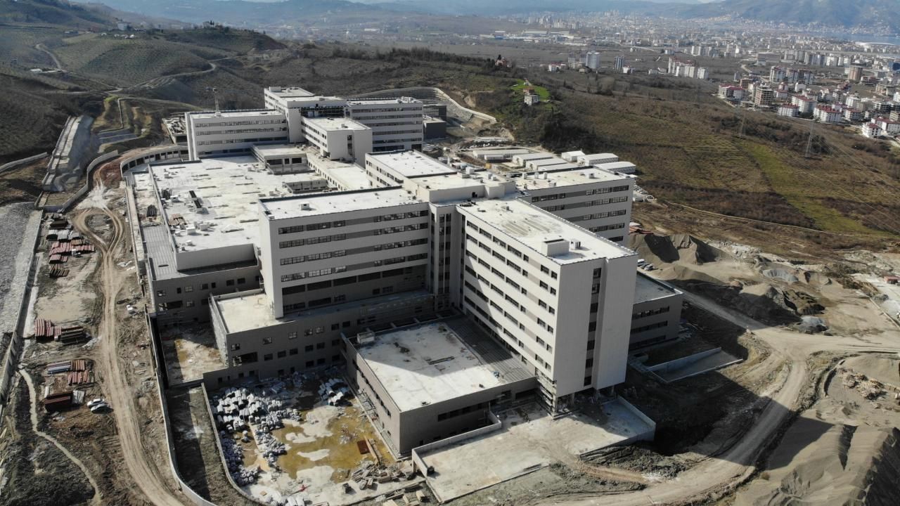Ordu Şehir Hastanesi'nin yüzde 93'ü tamamlandı