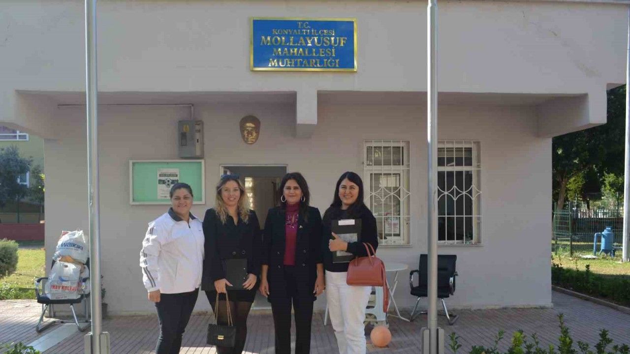 Konyaaltı Belediyesi’nden sosyal hizmet atağı