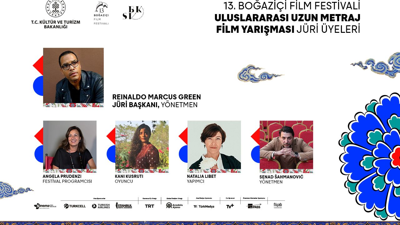 13. Boğaziçi Film Festivali'nin Uluslararası Uzun Metraj Film Yarışması’nın Jüri Üyeleri Açıklandı