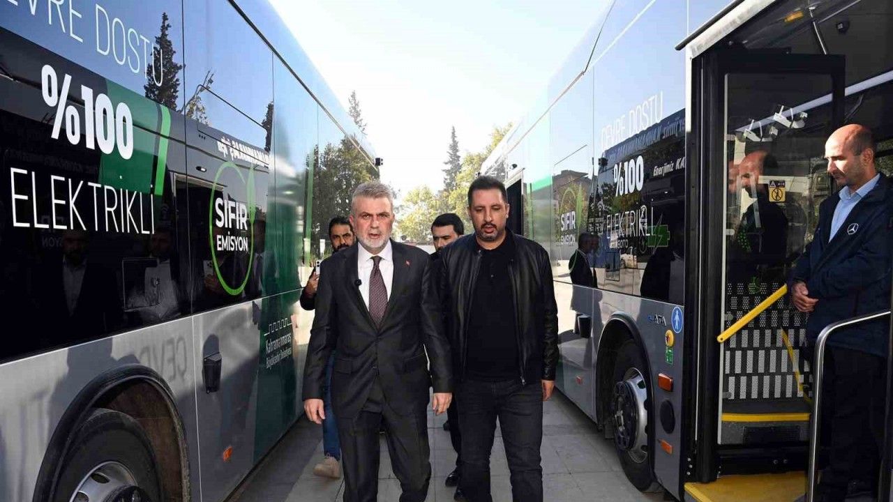 Başkan Görgel:"Yeşil ulaşım hamlemizle Kahramanmaraş’ımızı geleceğe taşıyoruz"