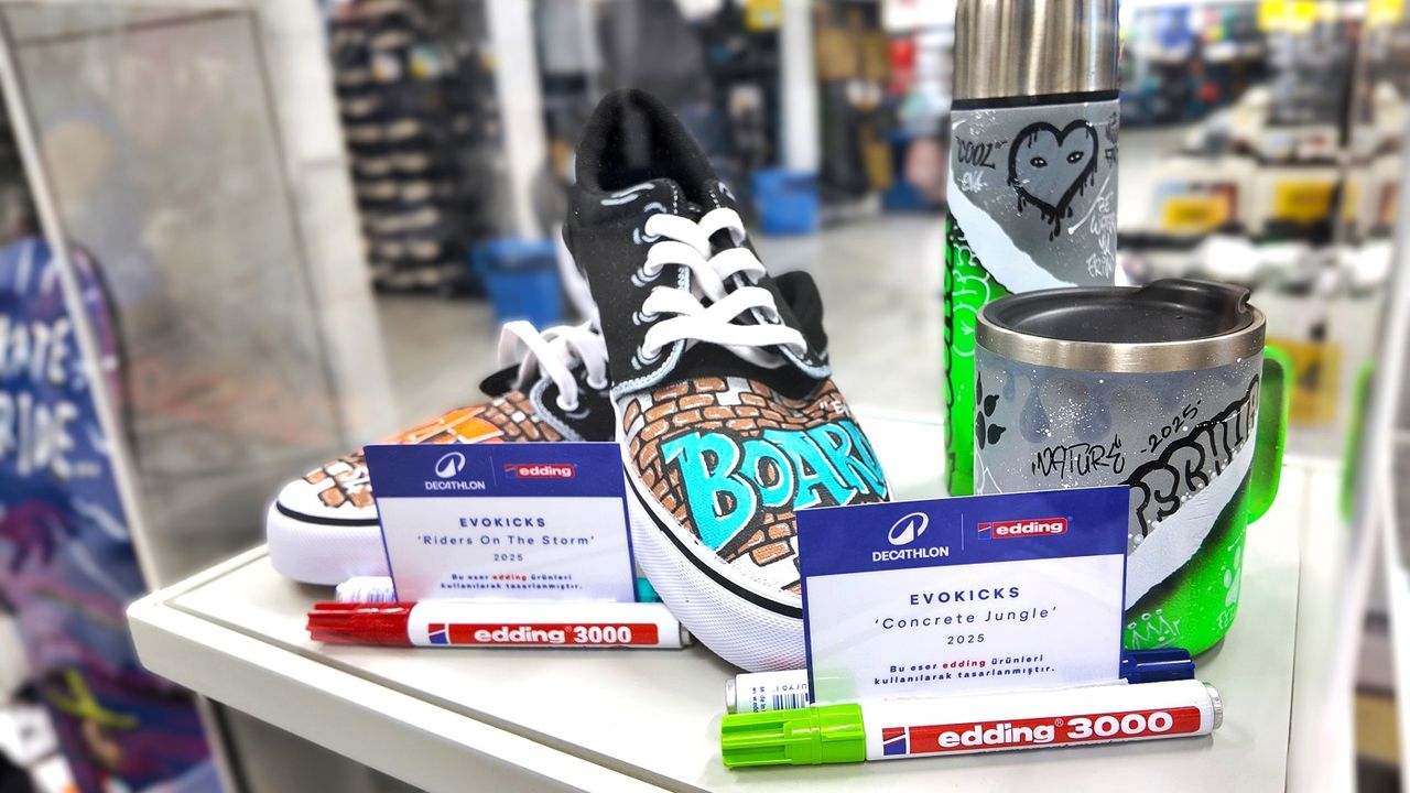 Decathlon Türkiye ve edding’ten Sporseverleri Mutlu Edecek İş Birliği: Spor Ekipmanları Kişisel Hikayelere Dönüşüyor