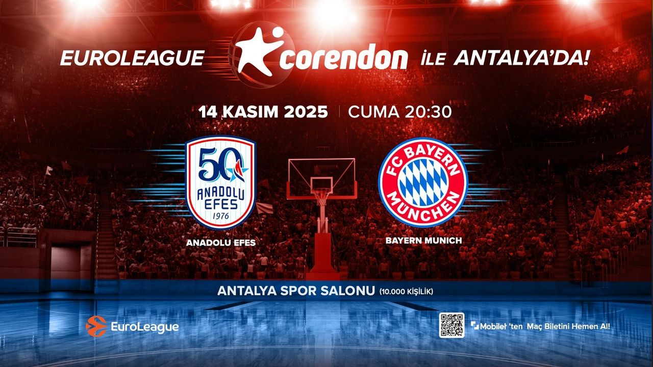 EuroLeague Heyecanı İlk Kez Antalya’da!
