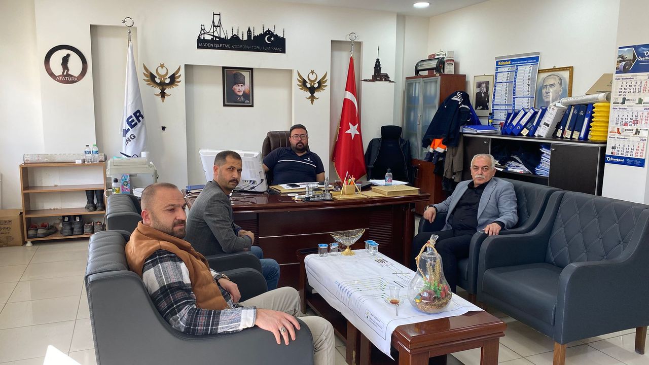 MHP Afşin İlçe Başkanlığından Çelikler Holding’e Ziyaret