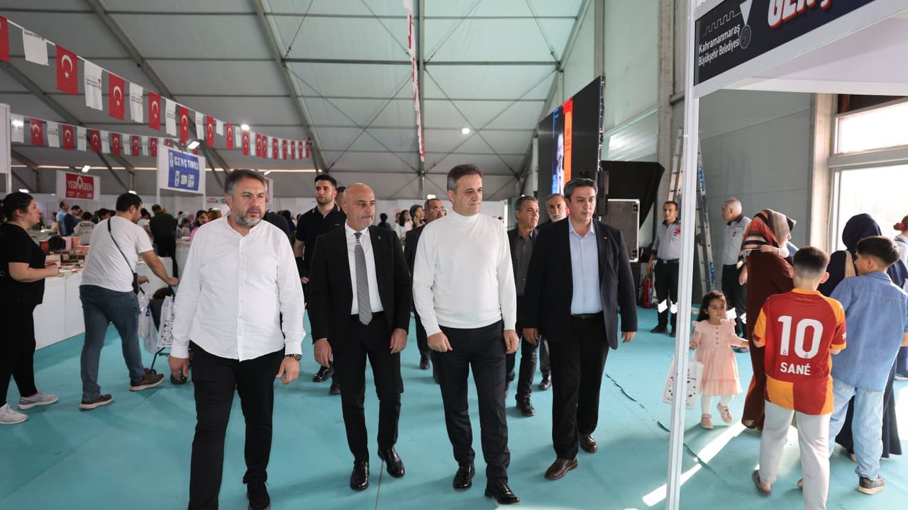 Milletvekili Kurt 10. Uluslararası Kahramanmaraş Kitap Fuarı’na Katıldı