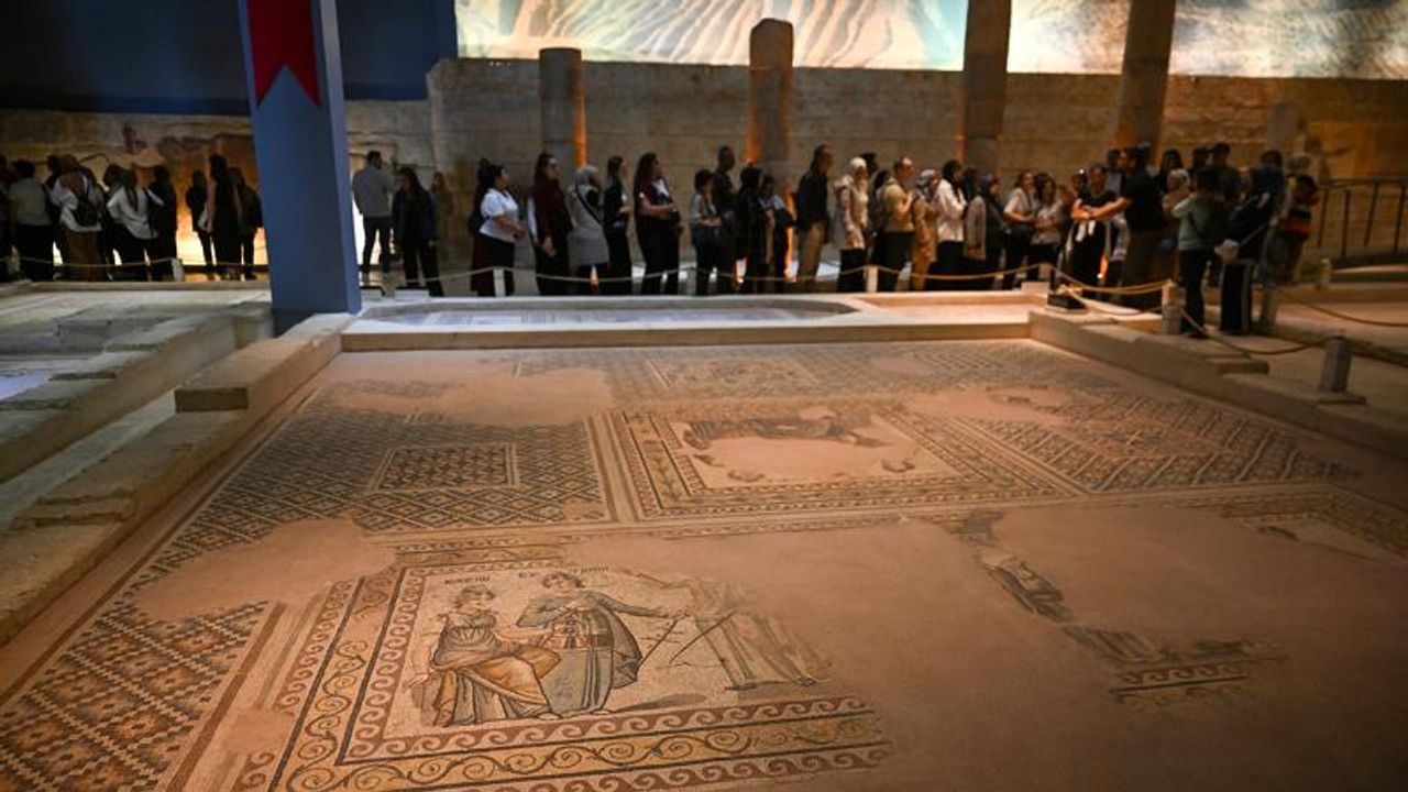 Zeugma Mozaik Müzesi Ziyaretçi Rekoru Kırdı