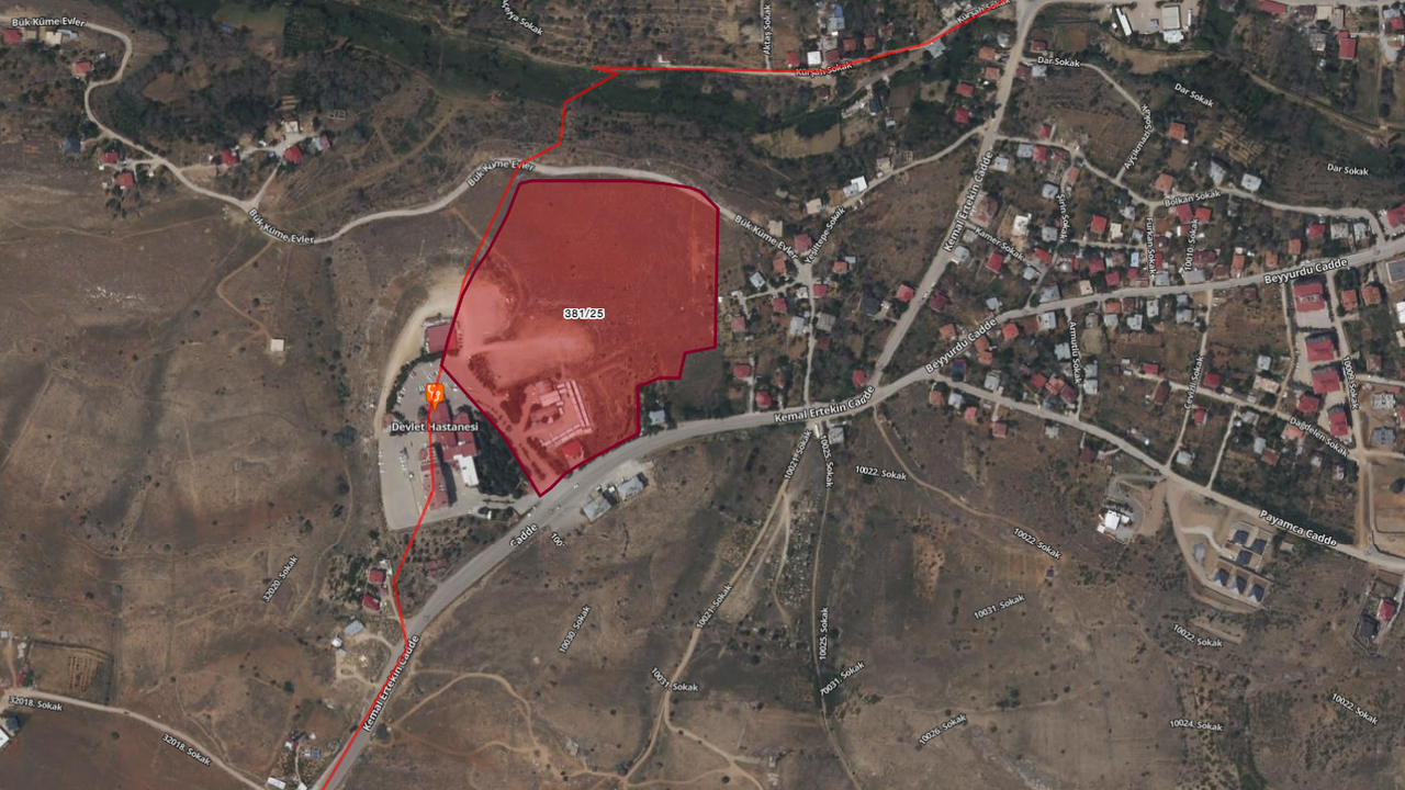 Afşin’de Hastane Yanındaki 55 Dönümlük Arazi Özelleştirme Listesinde