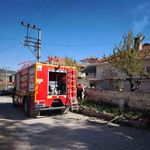Burdur'da baca yangını söndürüldü