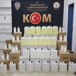 Burdur'da ruhsatsız silah ve kaçak alkol operasyonu