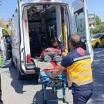 Minibüslerin çarpıştığı kazada sürücüler yaralandı