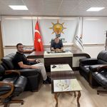 AKEDAŞ Müdürü Atakan’dan AK Parti Afşin İlçe Başkanlığı’na Ziyaret