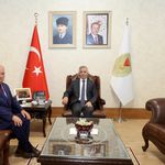 Vali Ünlüer, Göksun Belediye Başkanı Cüce’yi Ağırladı