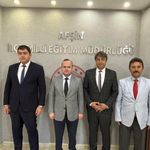 Afşin Kaymakamı Arslantürk’ten İlçe Milli Eğitim Müdürlüğüne Ziyaret