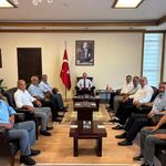Kaymakam Arslantürk, Konuklarını Makamında Ağırladı