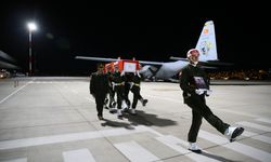 Şehit Taş'ın cenazesi Kahramanmaraş'a getirildi