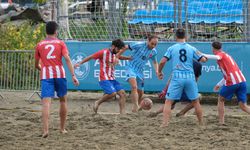 TFF Plaj Futbolu Ligi'nin Alanya etabını City Line Alanya Belediyespor kazandı