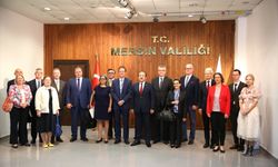 AB Türkiye Delegasyonu Başkanı Büyükelçi Meyer-Landrut, Mersin'de temaslarda bulundu
