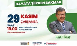 Yazar Hayati İnanç, Okurlarıyla Bir Araya Gelecek