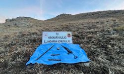 Hakkari'deki terör operasyonlarında silah ve mühimmat ele geçirildi