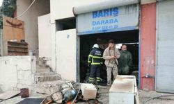 Hatay’da çıkan ev yangınına itfaiye müdahale etti