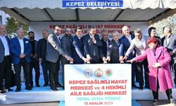 KETEM’in de hizmet vereceği Sağlıklı Hayat Merkezi ve 4 hekimli Aile Sağlığı Merkezi temeli törenle atıldı
