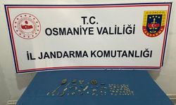 Osmaniye’de jandarma ekiplerinden tarihi eser operasyonu