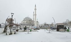 Afşin’e Yılın İlk Karı Yağmaya Başladı