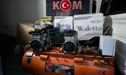Antalya’da 25 bin 200 adet makaron ele geçirildi