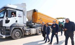 Ceyhan Sarımazı’da istinat duvarı yapılıyor, 19 km’lik yol yenileniyor