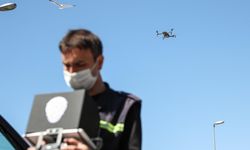 Antalya'da helikopter ve dron destekli trafik denetimi yapıldı
