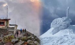 Kahramanmaraş'ta Zirvede Yangın Gözetleme Kulesi: Kış ve Yaz Fotoğrafları