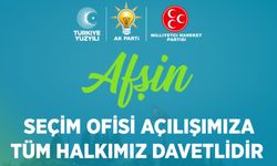 AK Parti Afşin Seçim Ofisi Yarın Açılıyor