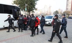 Mersin'de terör örgütü DEAŞ operasyonunda yakalanan 9 şüpheli tutuklandı
